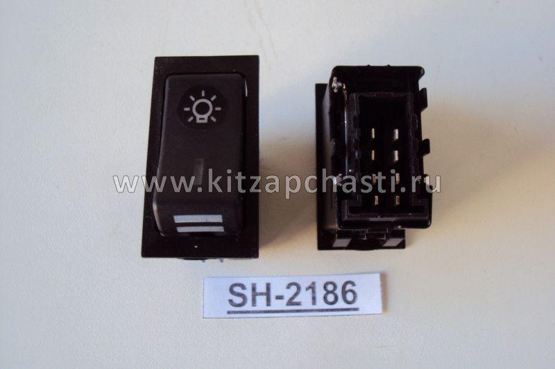 Переключатель клавиша фар Shacman sx-3254-js-384